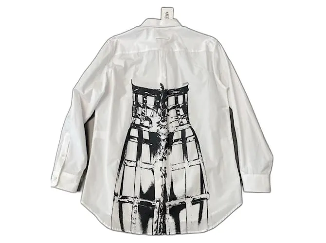 Jean Paul Gaultier Top Bianco