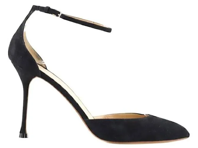 Francesco Russo Tacchi in camoscio Nero