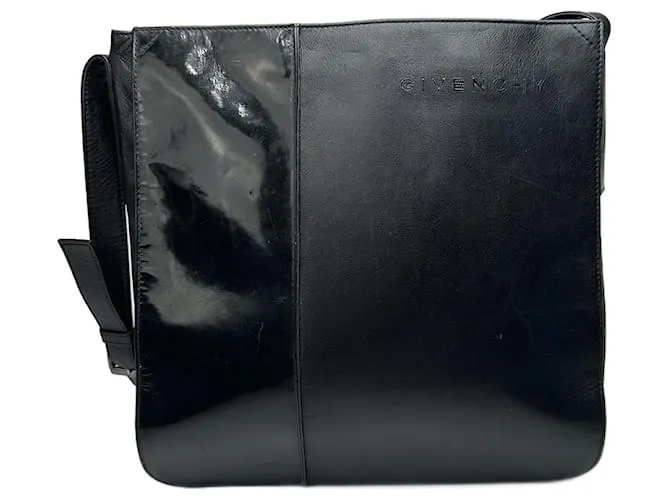 Borsa a tracolla vintage Givenchy nera Nero