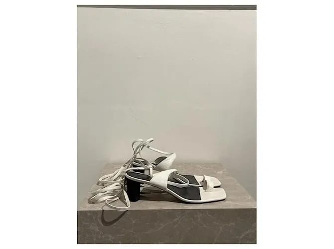 Céline Sandali CELINE T.EU 38 Pelle Bianco