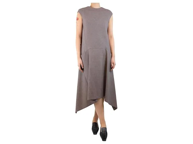 Balenciaga Abito rosso a scacchi oversize - taglia UK 6