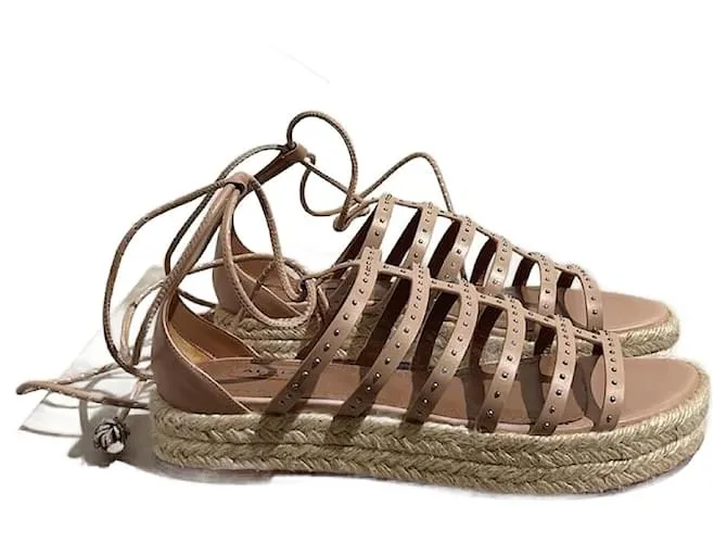 Alaïa Sandali ALAIA T.EU 38 Pelle Rosa