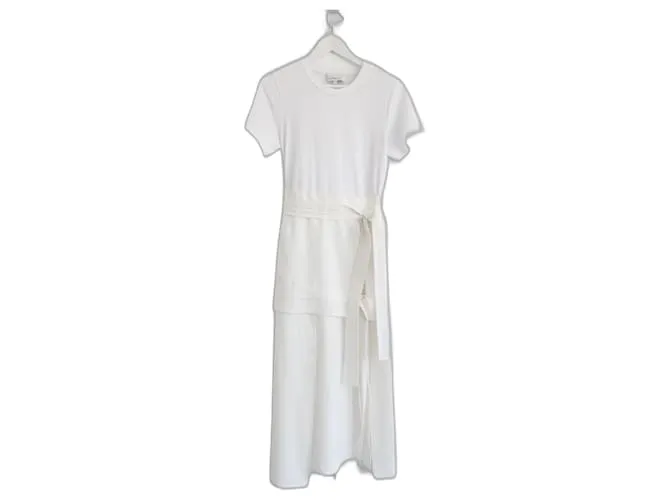 Abito midi combo T-shirt 3.1 Phillip Lim Bianco