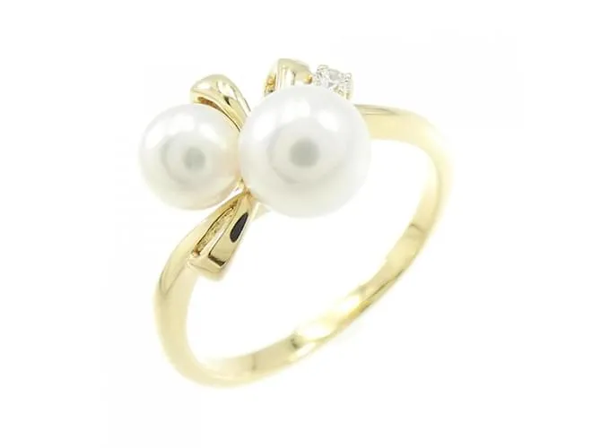 Anello in perle Akoya Mikimoto