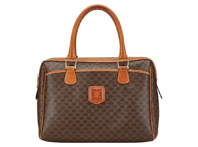 Céline Borsa a mano in pelle PVC Macadam CELINE marrone per donne