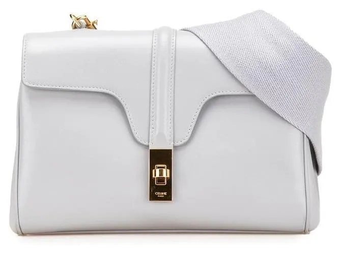 Céline Borsa 2 in 1 Teen Soft 16 in pelle grigia CELINE Grigio