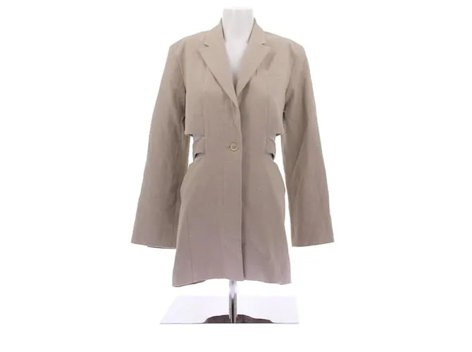 Abiti JACQUEMUS T.FR 38 Cotone Beige