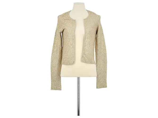 Zadig & Voltaire Gilet di cotone Beige