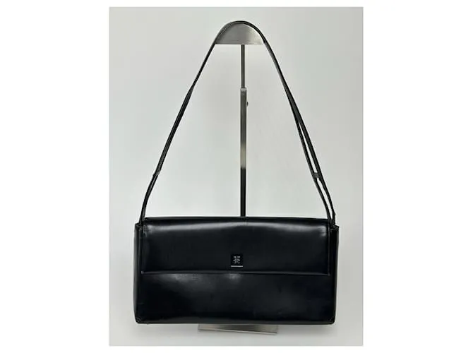 Borsa 4G in pelle verniciata vintage nera di Givenchy Nero