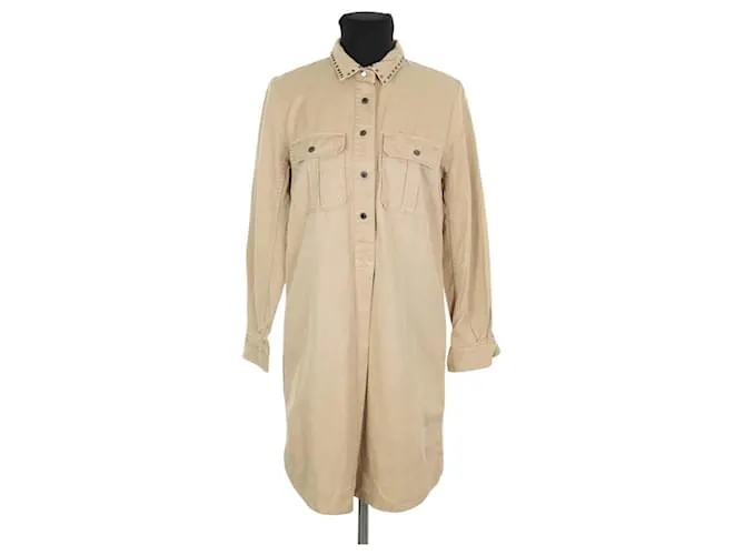 Zadig & Voltaire Abito di cotone Beige