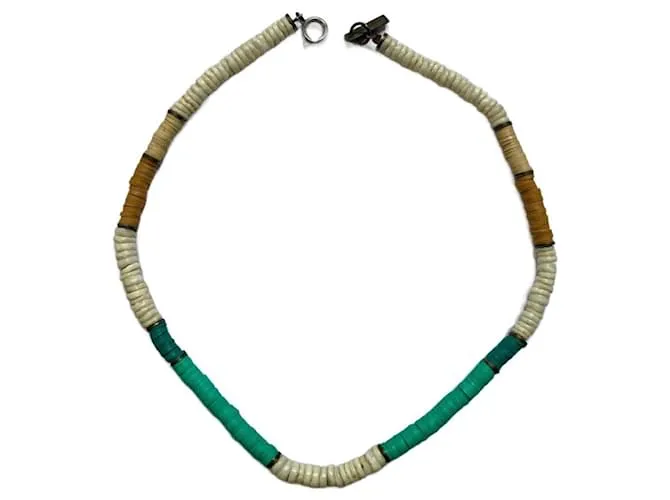 Isabel Marant Collana di perle di conchiglie Multicolore