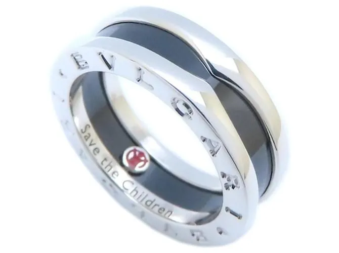 Bulgari Anello B.zero1 di Bvlgari Nero