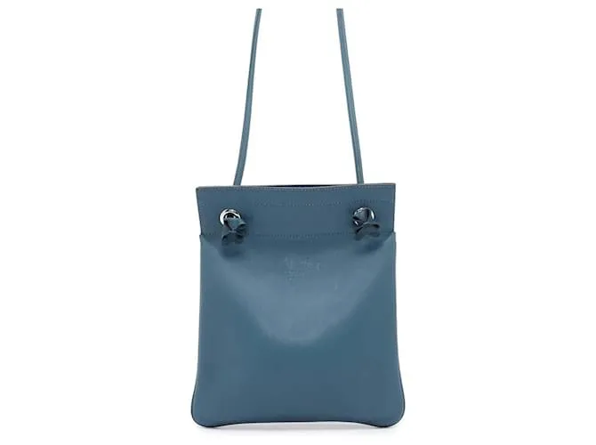 Aline Hermès Borsa a spalla Hermes Kara in Verde Bosphore