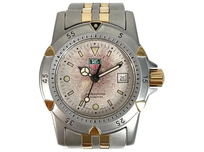 TAG HEUER 955.708G-20 Orologio Professionale Argento D'oro