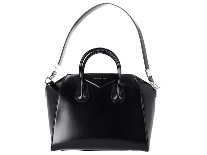Borsa Antigona Media Givenchy in Pelle di Vitello Nera Nero