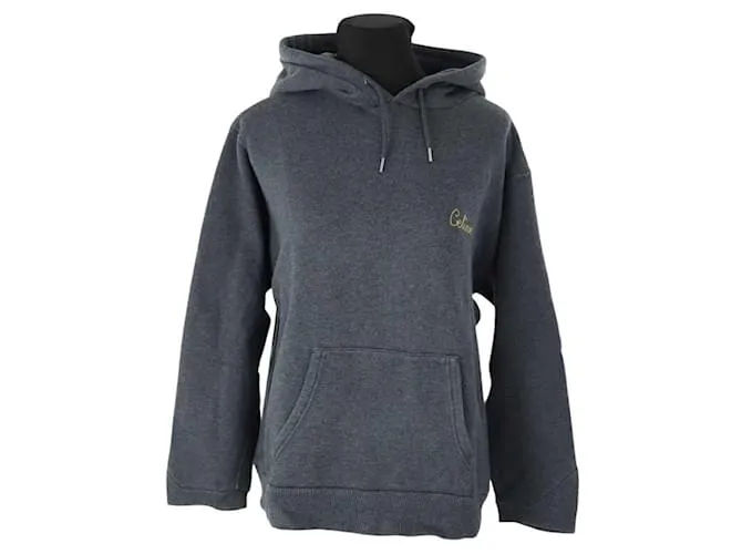 Céline Felpa in cotone grigia Grigio