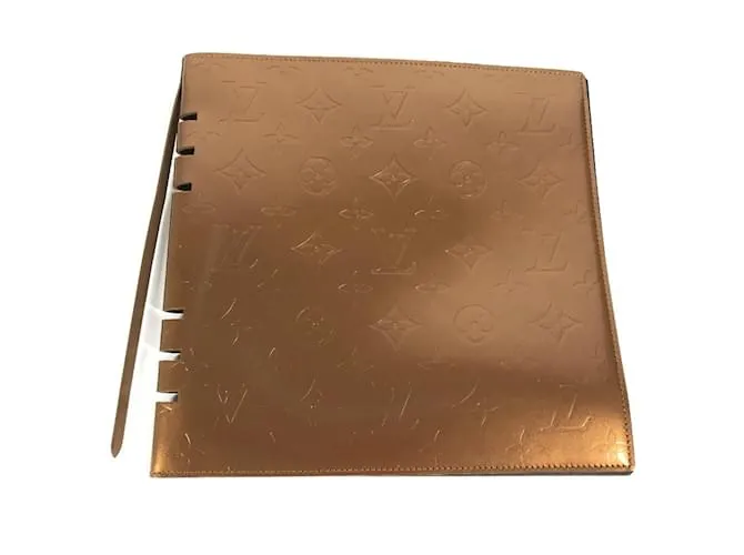 Album di copertina per libro Monogram Vernis Louis Vuitton Marrone Bronzo
