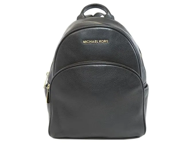 Zaino in pelle nera Michael Kors Nero