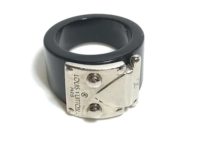 Anello nero Louis Vuitton