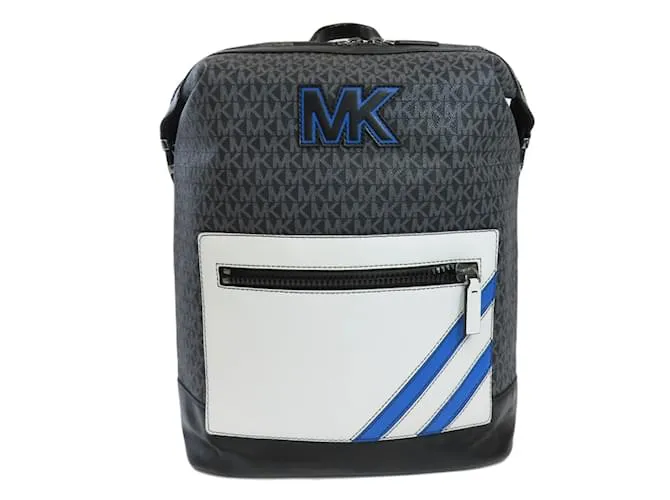 Zaino nero MK Signature di Michael Kors