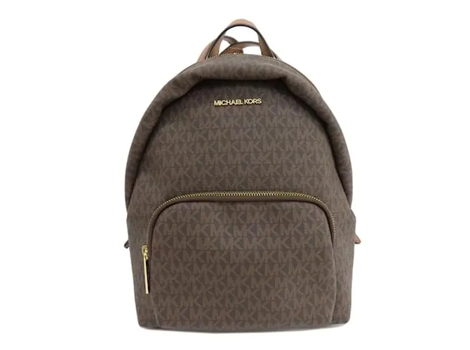 Zaino MK Signature di Michael Kors Marrone