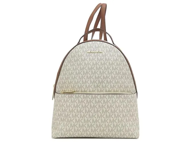 Zaino MK Signature di Michael Kors Bianco