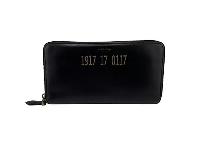 Portafoglio Lungo Rotondo Givenchy 1917 Nero