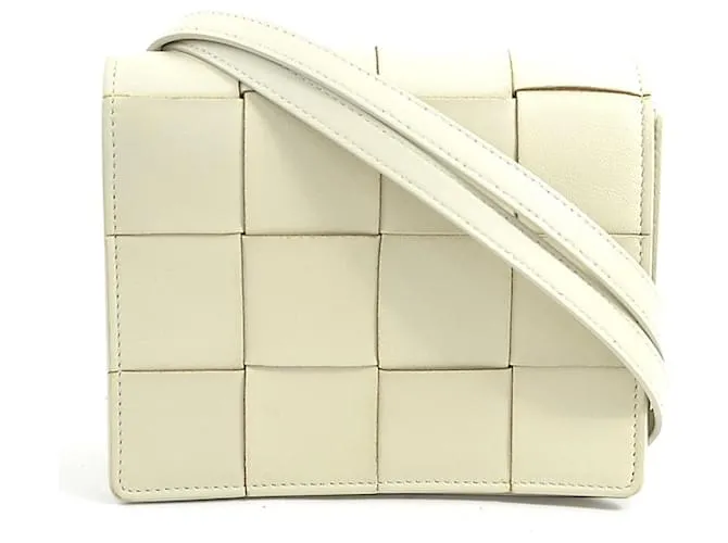 Borsa a Spalla Cassette di Bottega Veneta Crudo