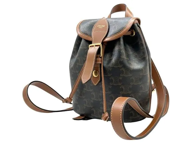 Céline Zaino Mini Falco Triomphe di Celine Marrone