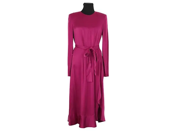 Givenchy Abito di seta Porpora