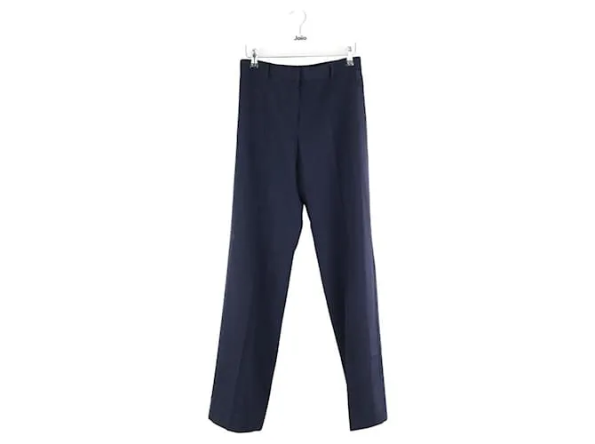 Givenchy Pantaloni dritti in lana Blu navy
