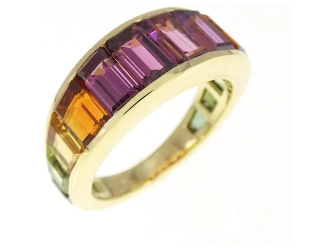 Anello in oro giallo 18K Mikimoto