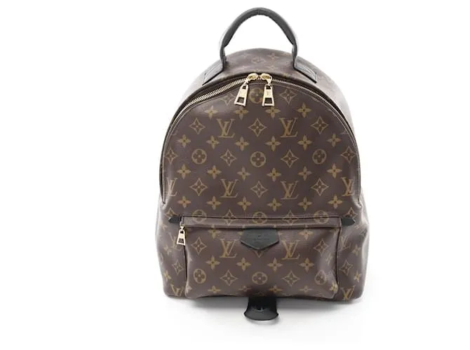 Zaino Palm Springs Monogram Louis Vuitton M44874 Marrone