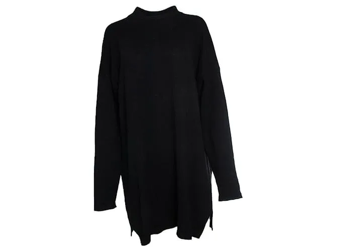 Maglione in lana nera Gethsemane FW21 di Rick Owens Nero