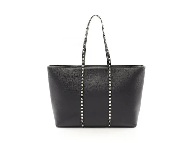 Borsa Tote Rockstud Valentino Nero