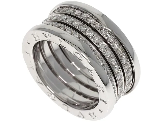 Bulgari Anello B-zero1 in diamante Bvlgari in oro bianco 18K