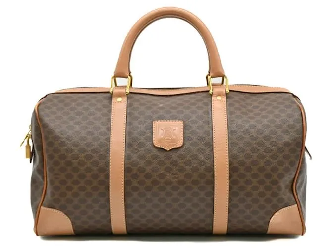 Edge Céline Borsa Boston Celine Macadam Marrone