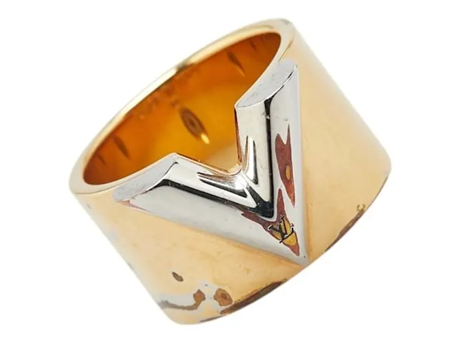 Anello V Essenziale Louis Vuitton Argento D'oro