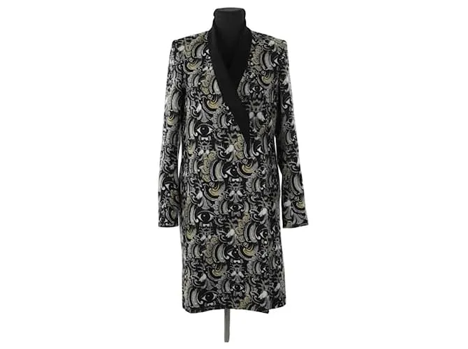 Kenzo Cappotto di lana nero