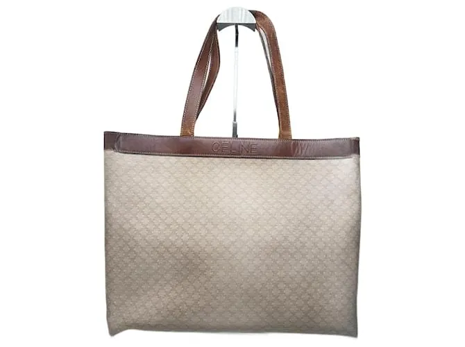 Big Bag Céline Borsa shopper in pelle monogramma vintage Celine Beige