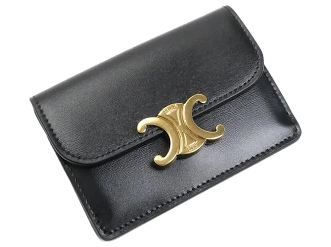 Céline Portacarte Triomphe CELINE Nero