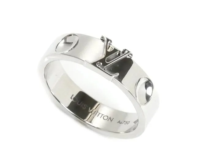 Anello Berg Empreinte in oro bianco 18K Louis Vuitton