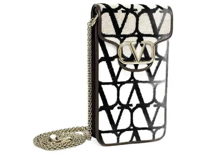 Borsa a spalla per smartphone Valentino Iconograph