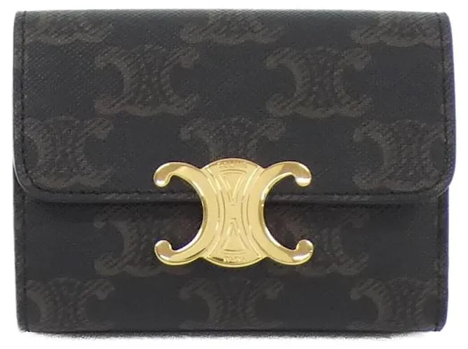 Céline Portafoglio Celine a tre pieghe