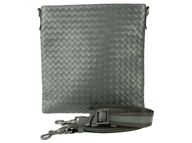 Borsa a Spalla Intrecciato di Bottega Veneta Marrone