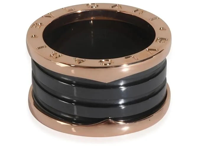 Bulgari Anello B.zero1 4 bande in oro rosa BVLGARI