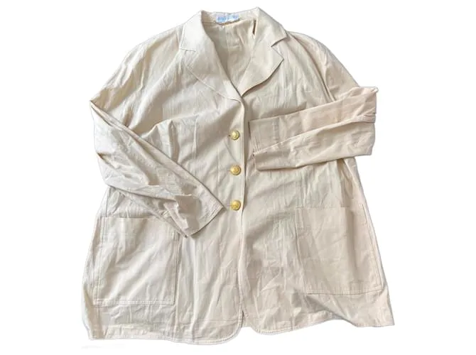 Givenchy Cappotto lungo Bianco sporco