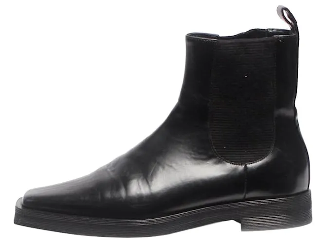 Totême Stivaletti in pelle nera Chelsea - taglia EU 38 Nero