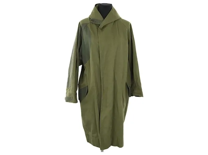 Isabel Marant Etoile Trench coat in cotone khaki Cachi