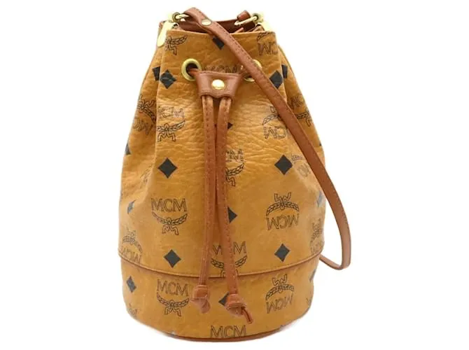 Borsa a sacco MCM Visetos Glam